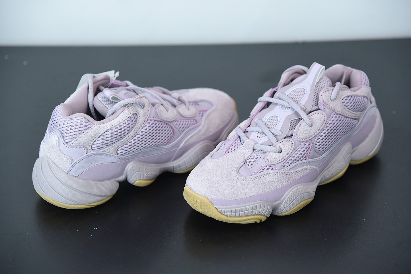 L00J6 顶级过验版  yeezy 椰子500 薰衣草 浅紫 货号：FW2656
