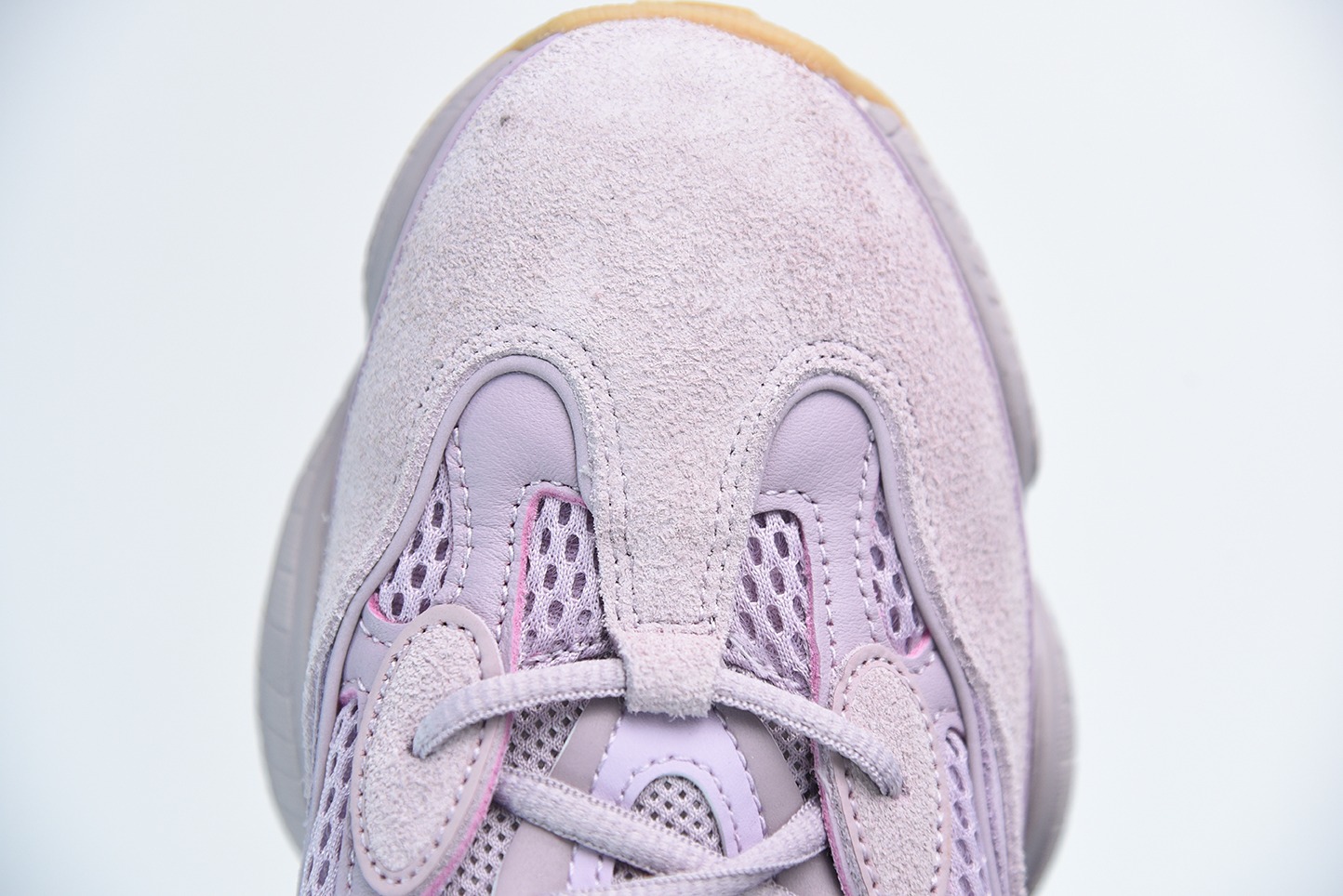 L00J6 顶级过验版  yeezy 椰子500 薰衣草 浅紫 货号：FW2656