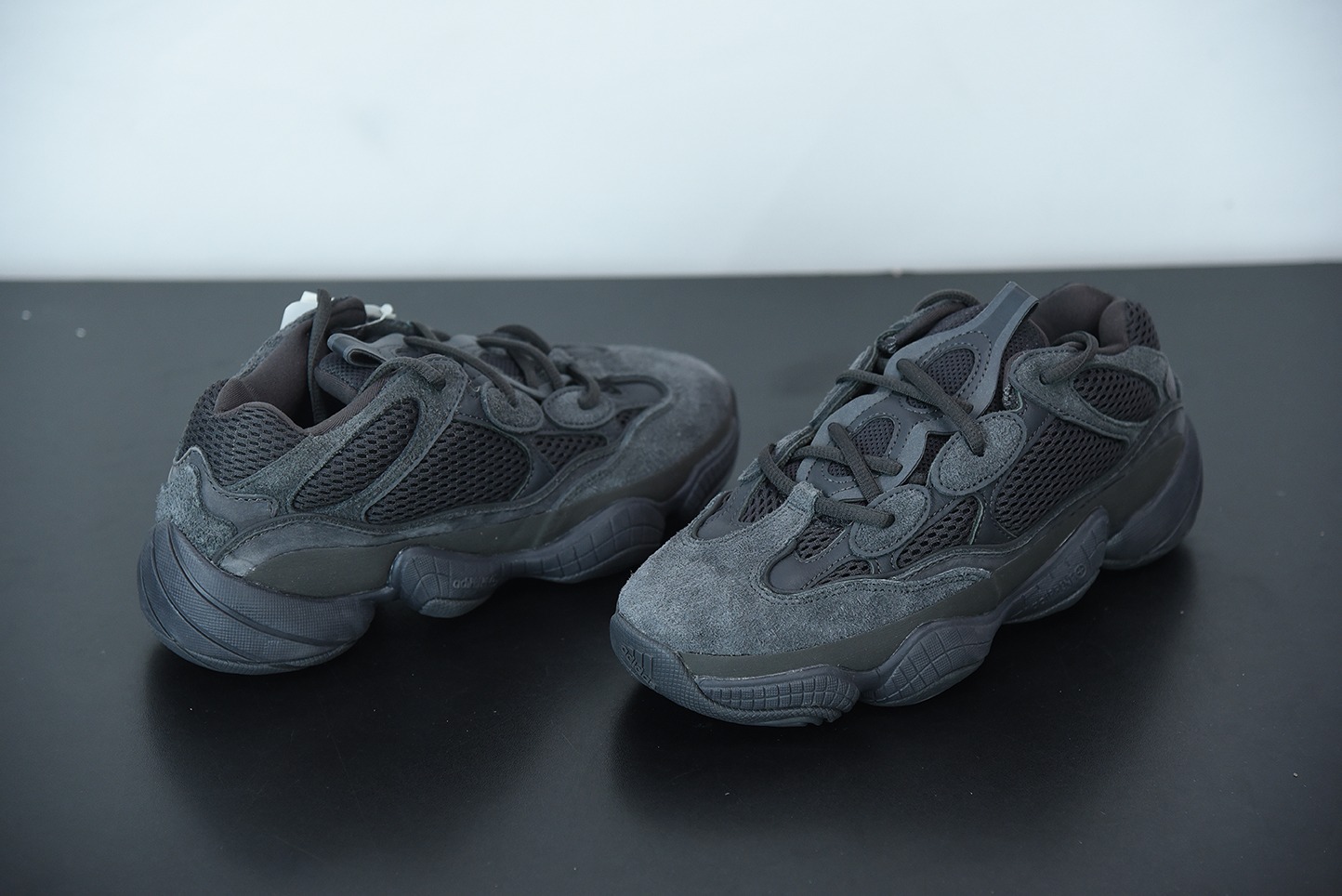 L00J6 顶级过验版  yeezy 椰子500 纯黑 货号：F36640