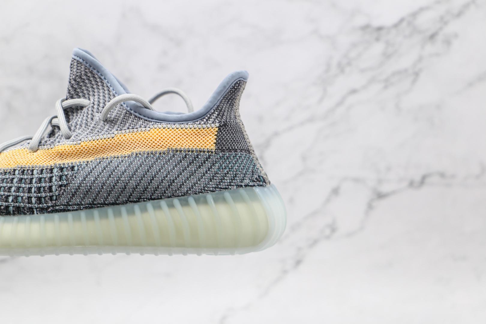 椰子350 V2 信风蓝运动鞋 水洗丹宁
