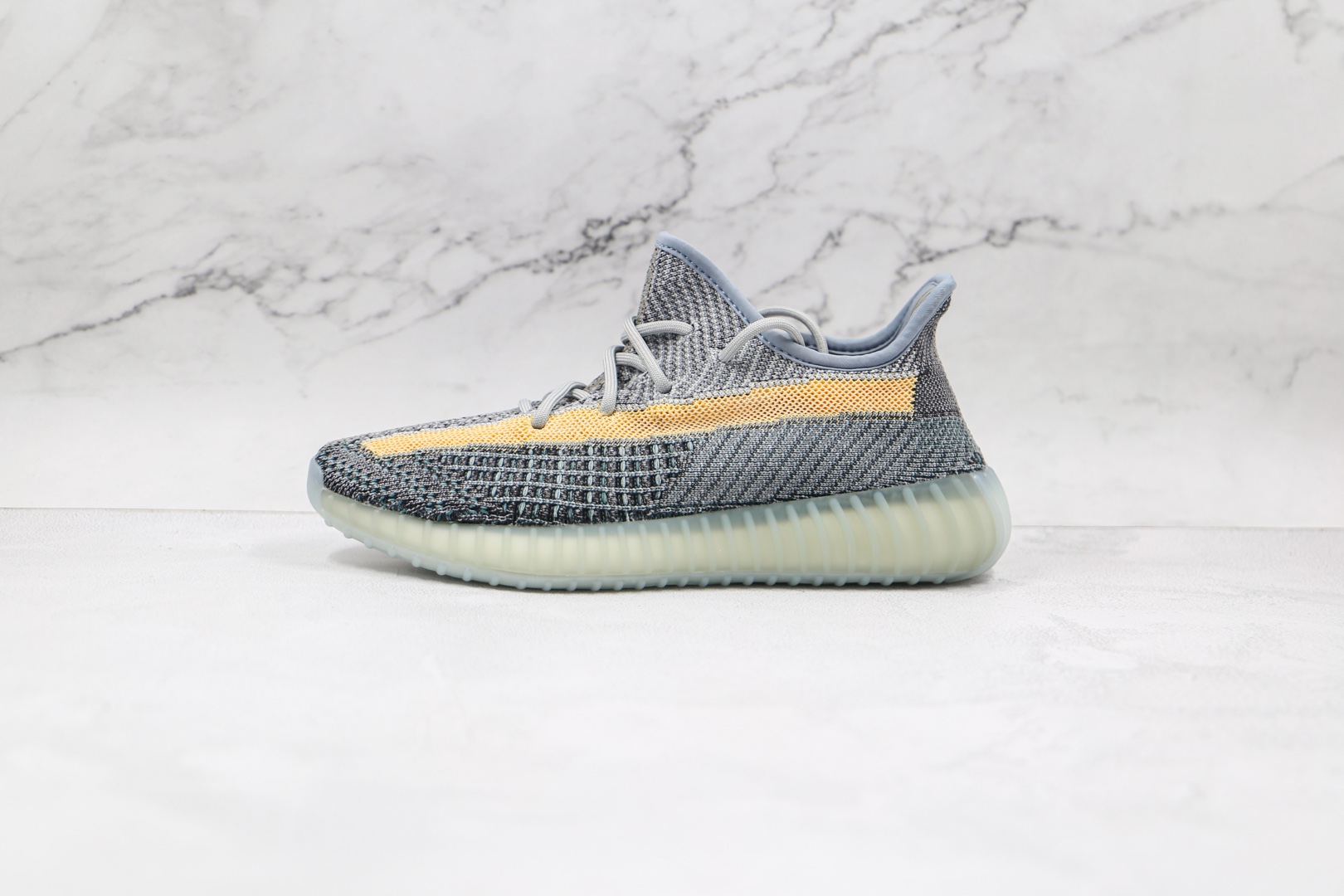 椰子350 V2 信风蓝运动鞋 水洗丹宁