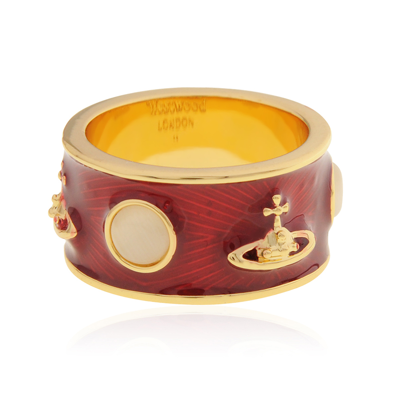 NO:103246,Queen Mother of the Cities King Cat Eye Stone Painted Ring Golden Red S M L Three Sizes Flowers Same Model, Queen Mother of the Cities Ring, ring19860909西太后 国王猫眼石烤漆戒指 金红 S M L三码 花花同款,西太后戒指,ring,Jewelry