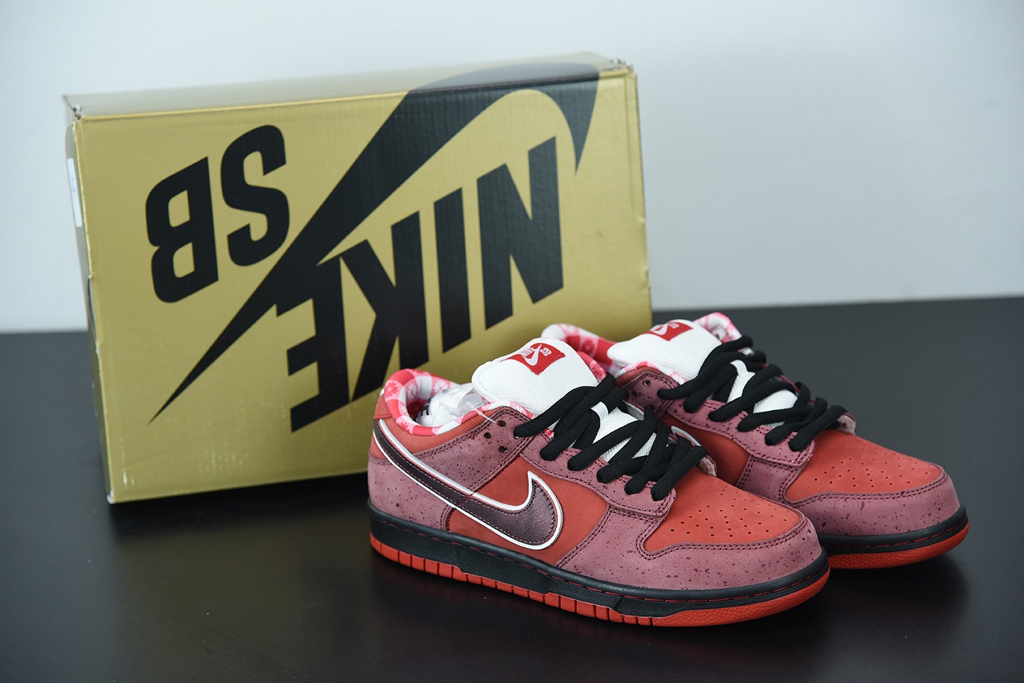 NK Dunk Low " Red Lobster" 砖红 红龙虾低帮休闲板鞋 货号:313170-661