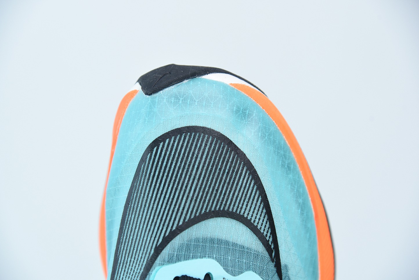 Nk Zoom X Vaporfly Next% 马拉松 半透明 网纱 蓝橙鸳鸯运动鞋 货号：CD4553-300