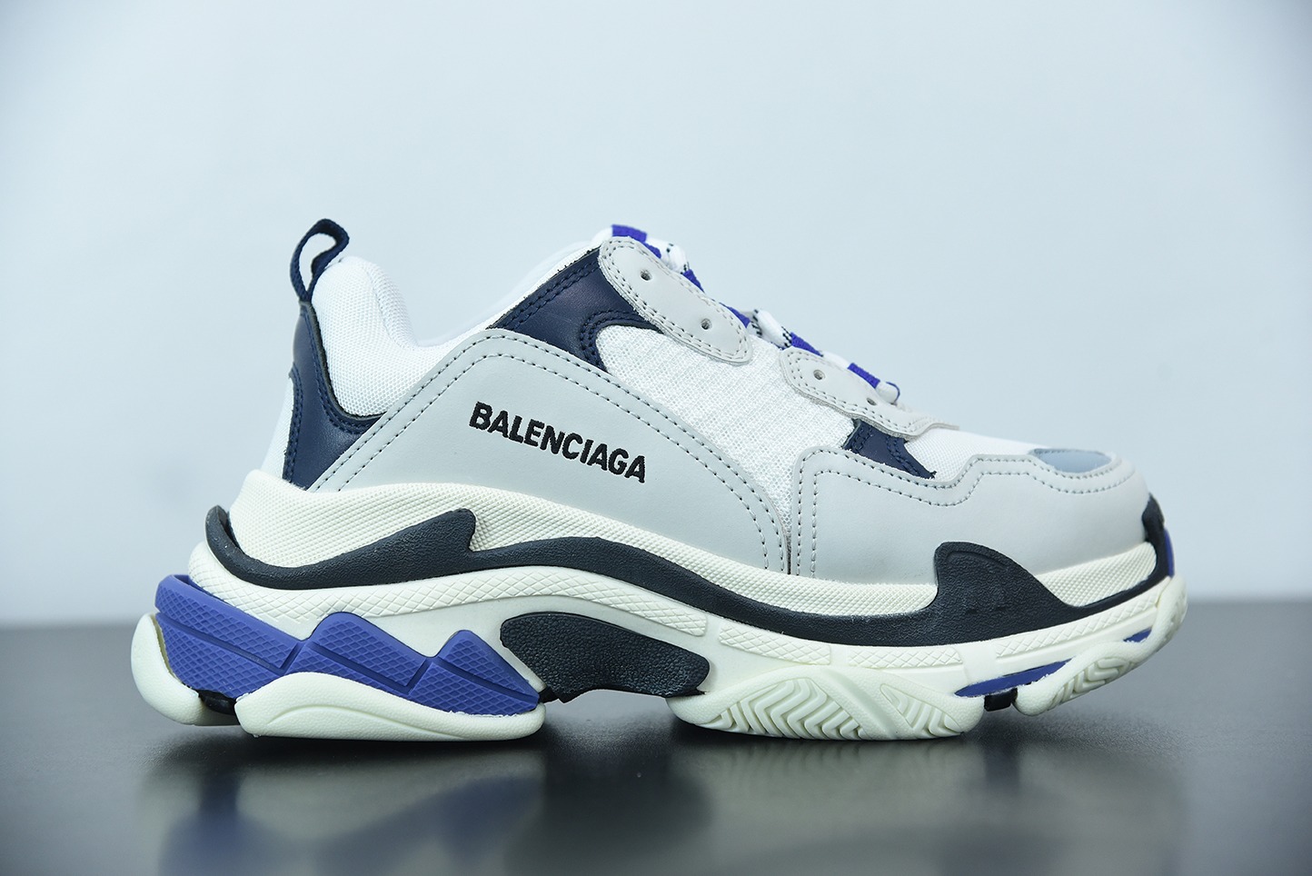 Balenciaga Generation 1.0 Negro Gris Azul Balenciaga Generation Dad Shoes Talla: 35-46