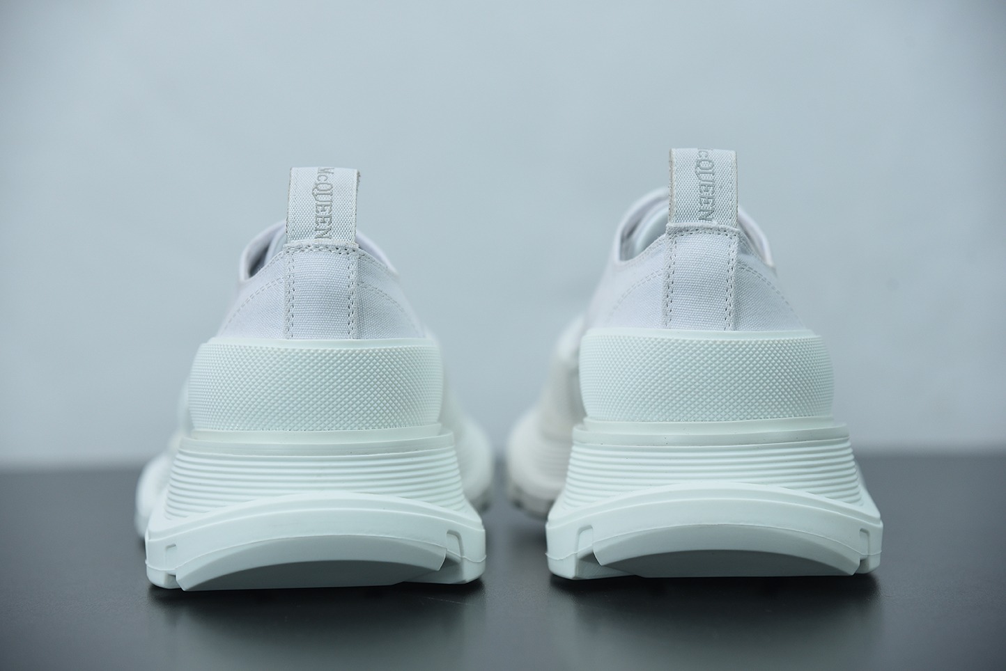 Alexander McQueen/亚历山大麦昆松糕鞋厚底增高帆布鞋Y07H5