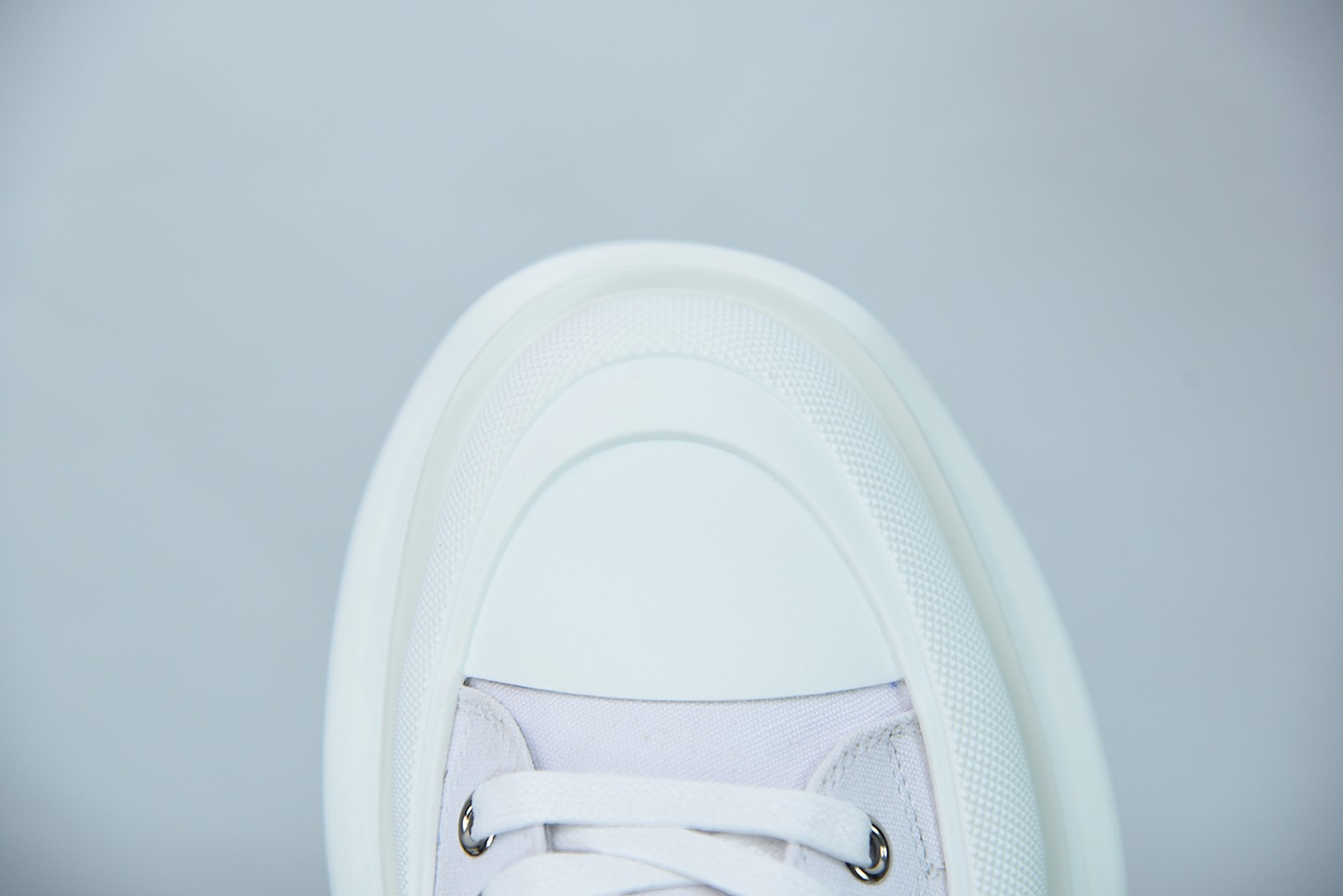 Alexander McQueen/亚历山大麦昆松糕鞋厚底增高帆布鞋Y07H5