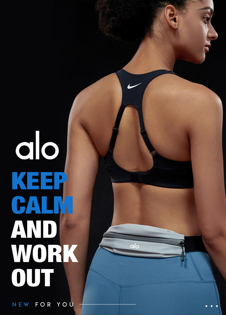 Alo accessories run gray yoga
