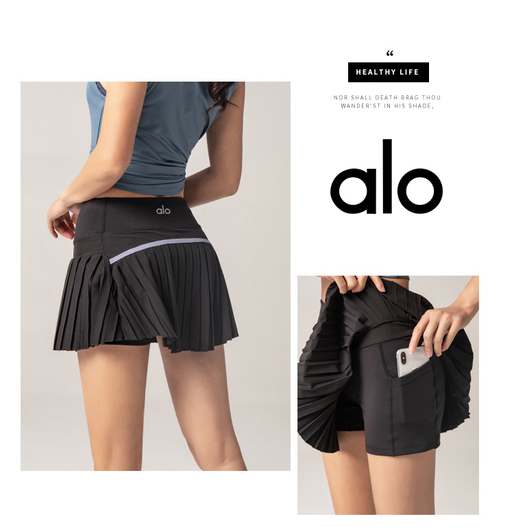 Alo skirt training light pink yoga