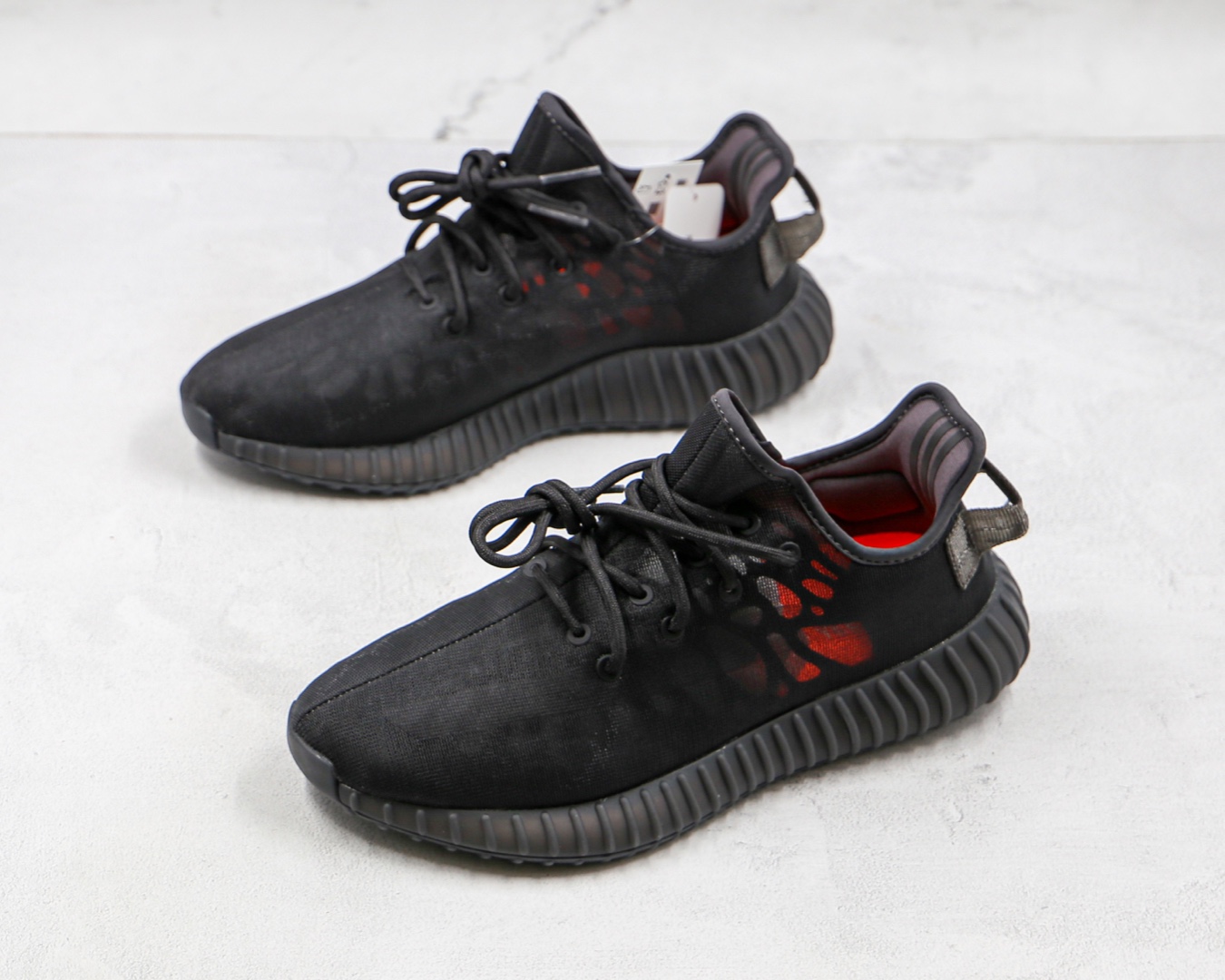 椰子 350 V2 网纱 尖端性价比 黑色运动鞋
