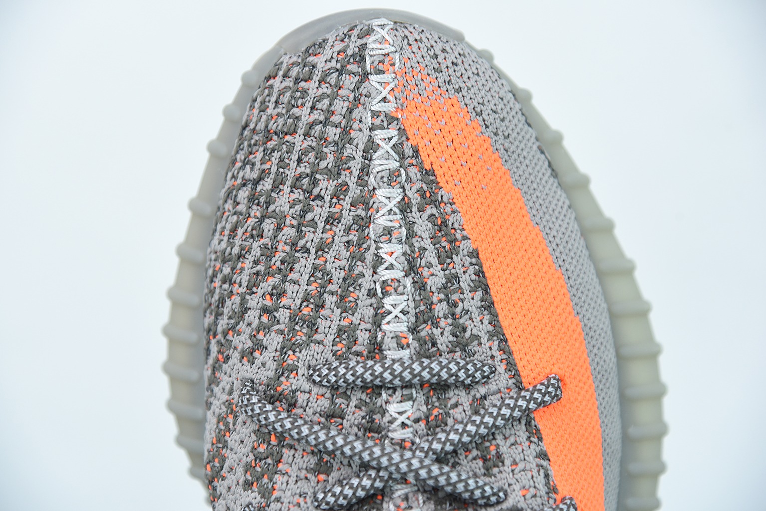 Yeezy Boost 350V2 椰子350系列 灰橘/礁石灰 满天星 椰子运动跑鞋 货号:GW1229