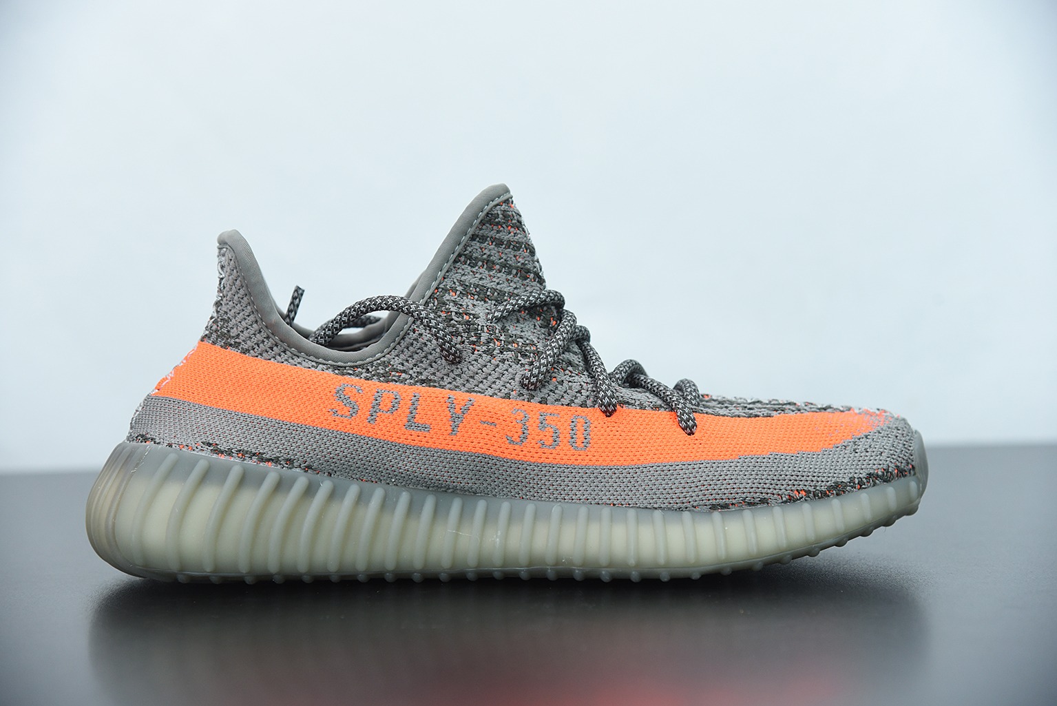 Yeezy Boost 350V2 椰子350系列 灰橘/礁石灰 满天星 椰子运动跑鞋 货号:GW1229