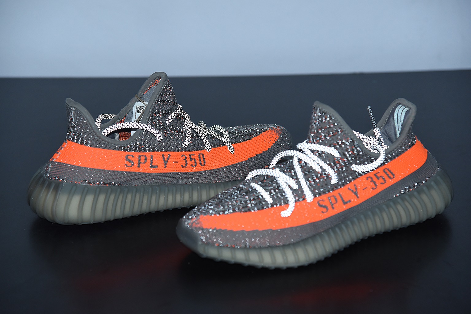 Yeezy Boost 350V2 椰子350系列 灰橘/礁石灰 满天星 椰子运动跑鞋 货号:GW1229