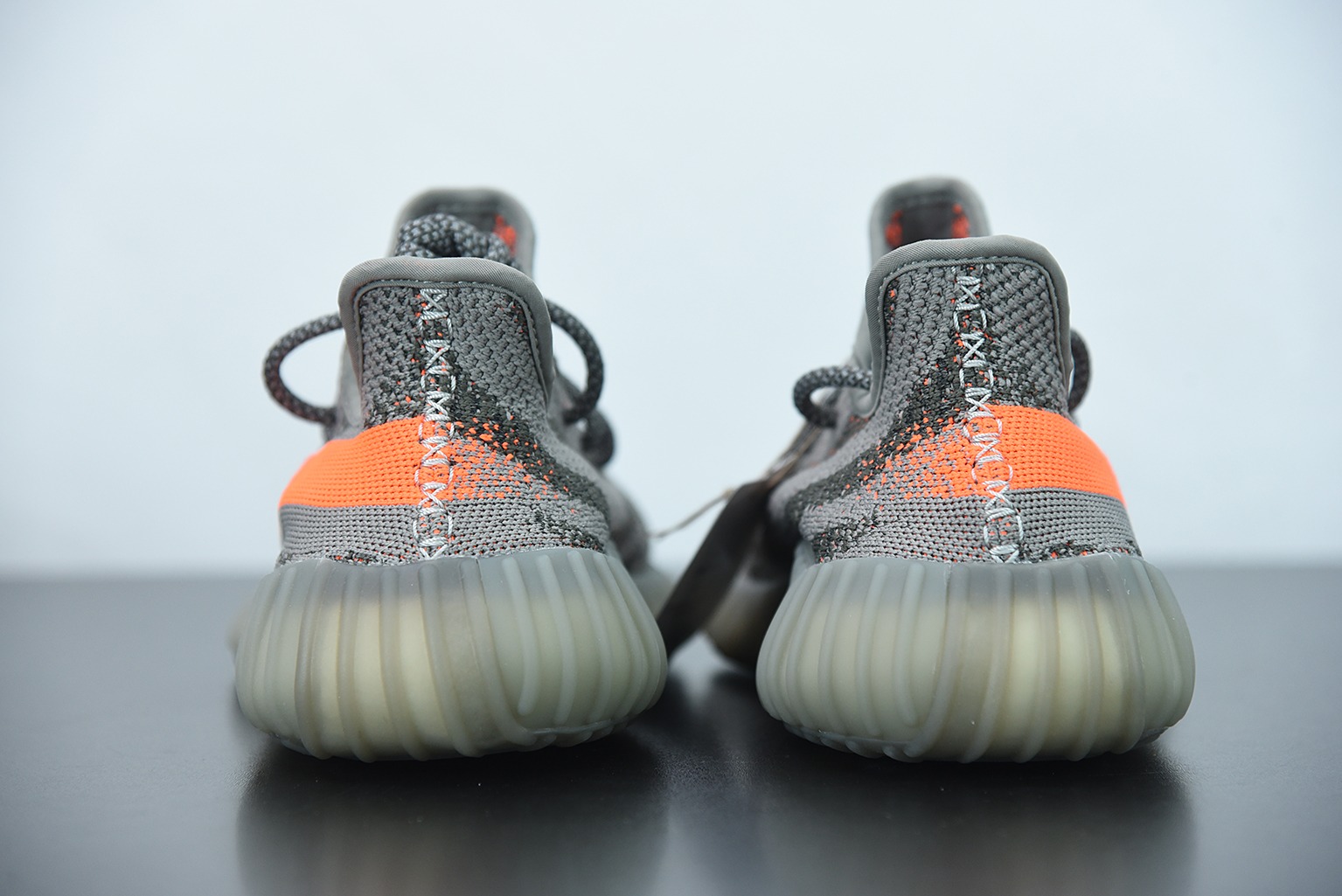 Yeezy Boost 350V2 椰子350系列 灰橘/礁石灰 满天星 椰子运动跑鞋 货号:GW1229