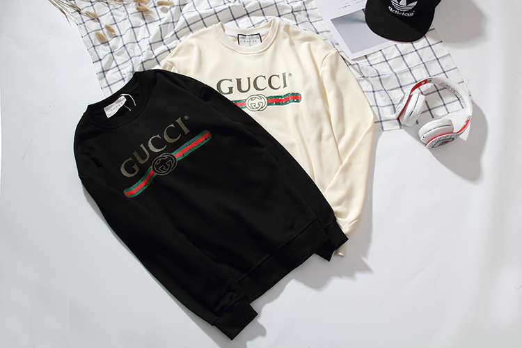 GUCCI 古驰20ss秋季新款字母情侣卫衣