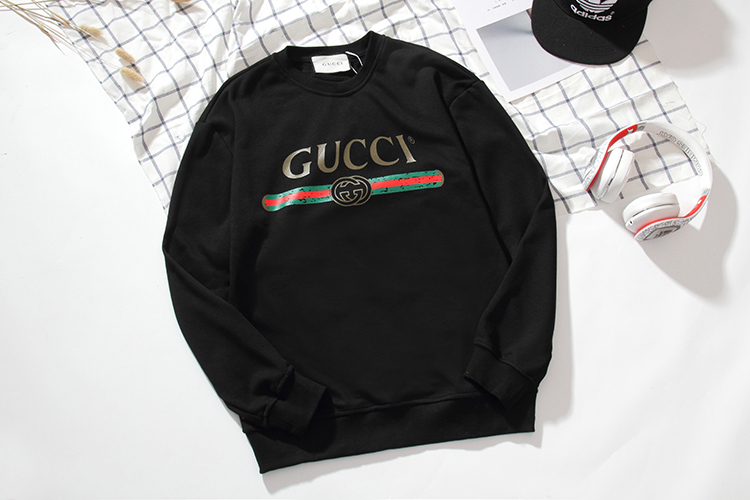 GUCCI 古驰20ss秋季新款字母情侣卫衣