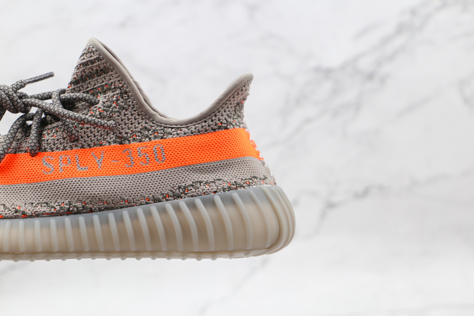 椰子 350 V2 尖端性价比 灰橙色 满天星运动鞋