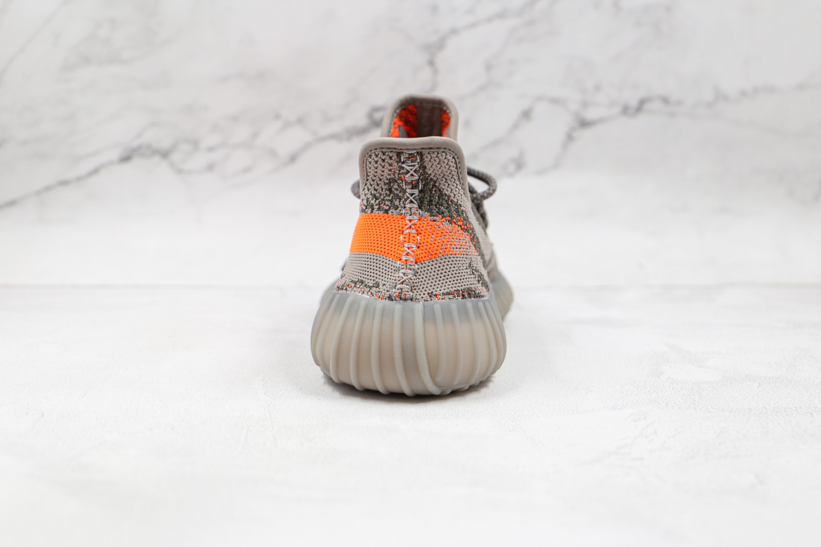 椰子 350 V2 尖端性价比 灰橙色 满天星运动鞋