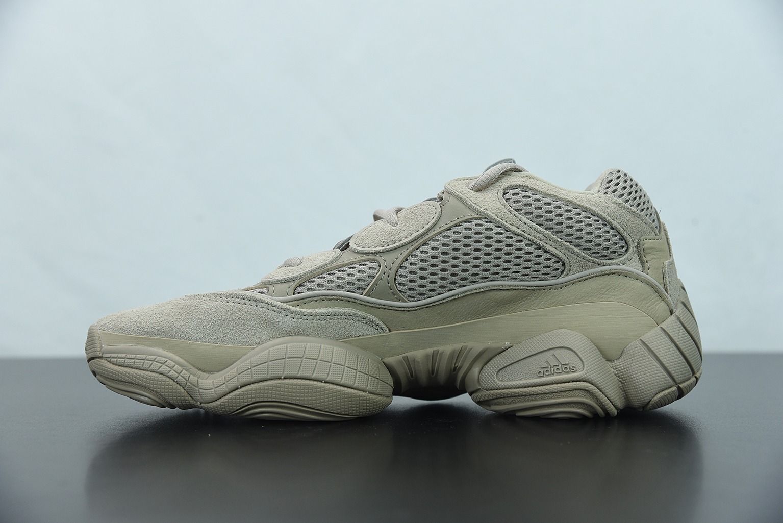 XZ纯原版本 椰子 AD Yeezy500 “Taupe Light”褐色椰子鞋 货号:GX3605
