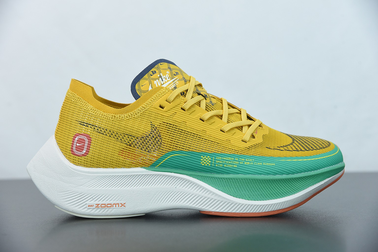 Nk ZoomX Vaporfly NEXT% 2 马拉松针织面透气运动跑鞋 黄绿 货号:DJ5182 -700