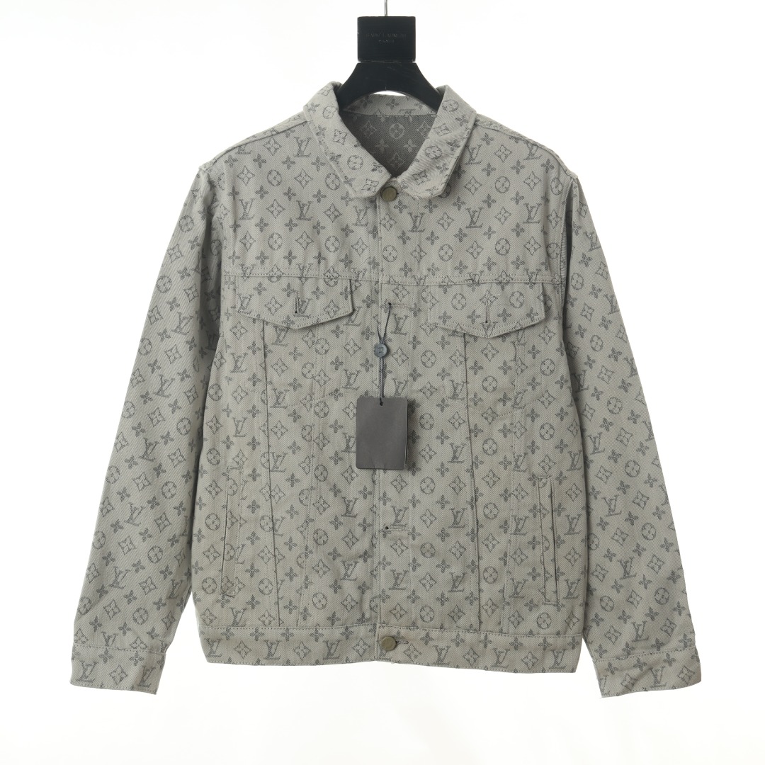 Louis Vuitton Clothing Coats & Jackets Black Cotton Spring Collection