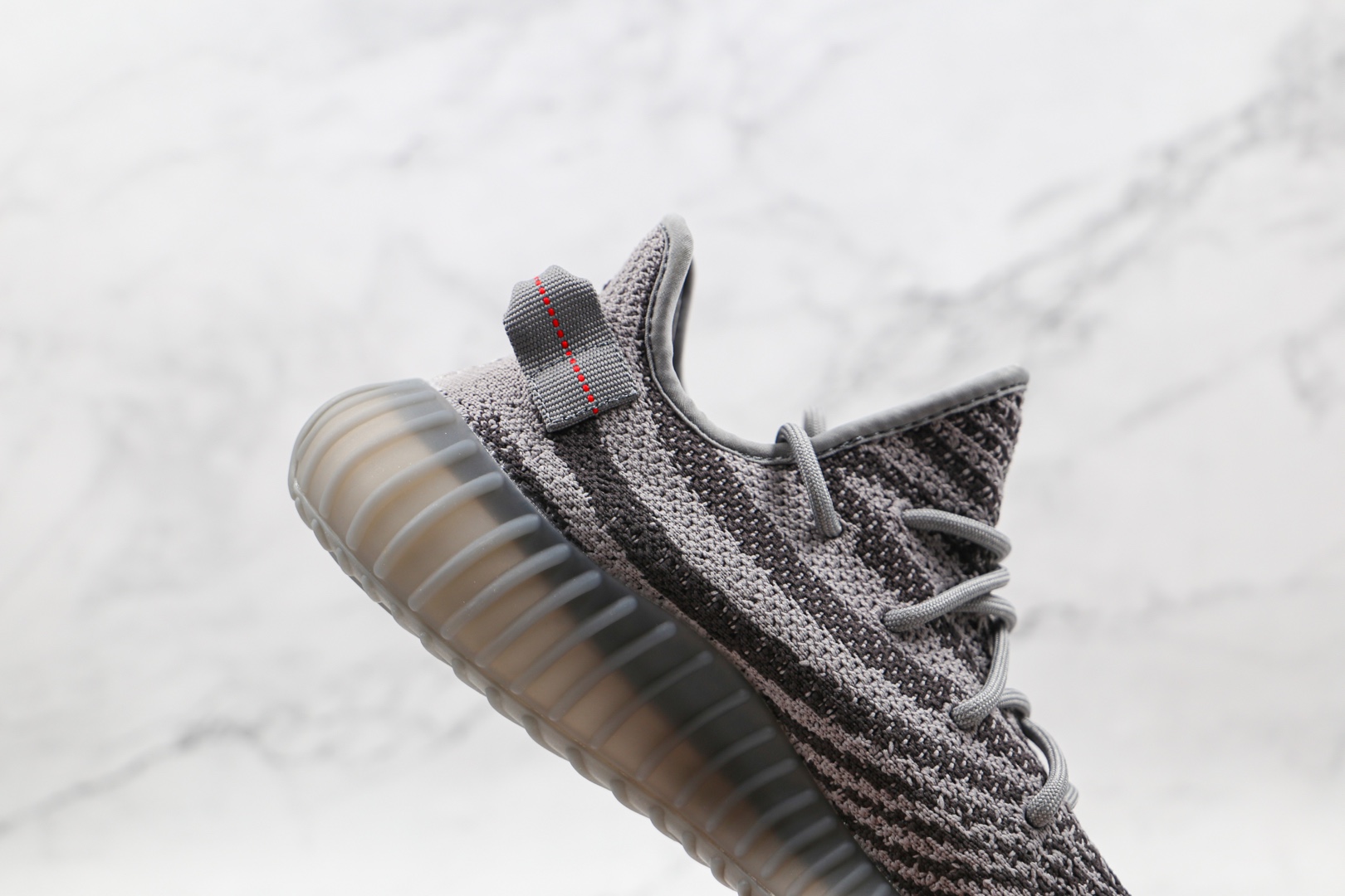 椰子 350 V2 巴斯夫 Yeezy Boost 350 V2 灰斑马运动鞋