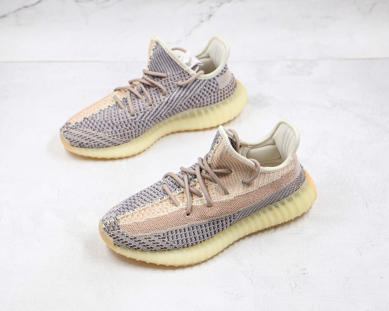 椰子 350 V2 巴斯夫 Yeezy Boost 350 V2 灰珍珠 天使运动鞋