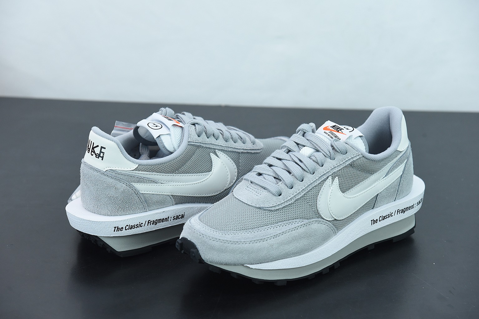 T00C5 Fragment Design x Sacai x LDWaffle华夫走秀休闲运动鞋 货号:DH2684-001