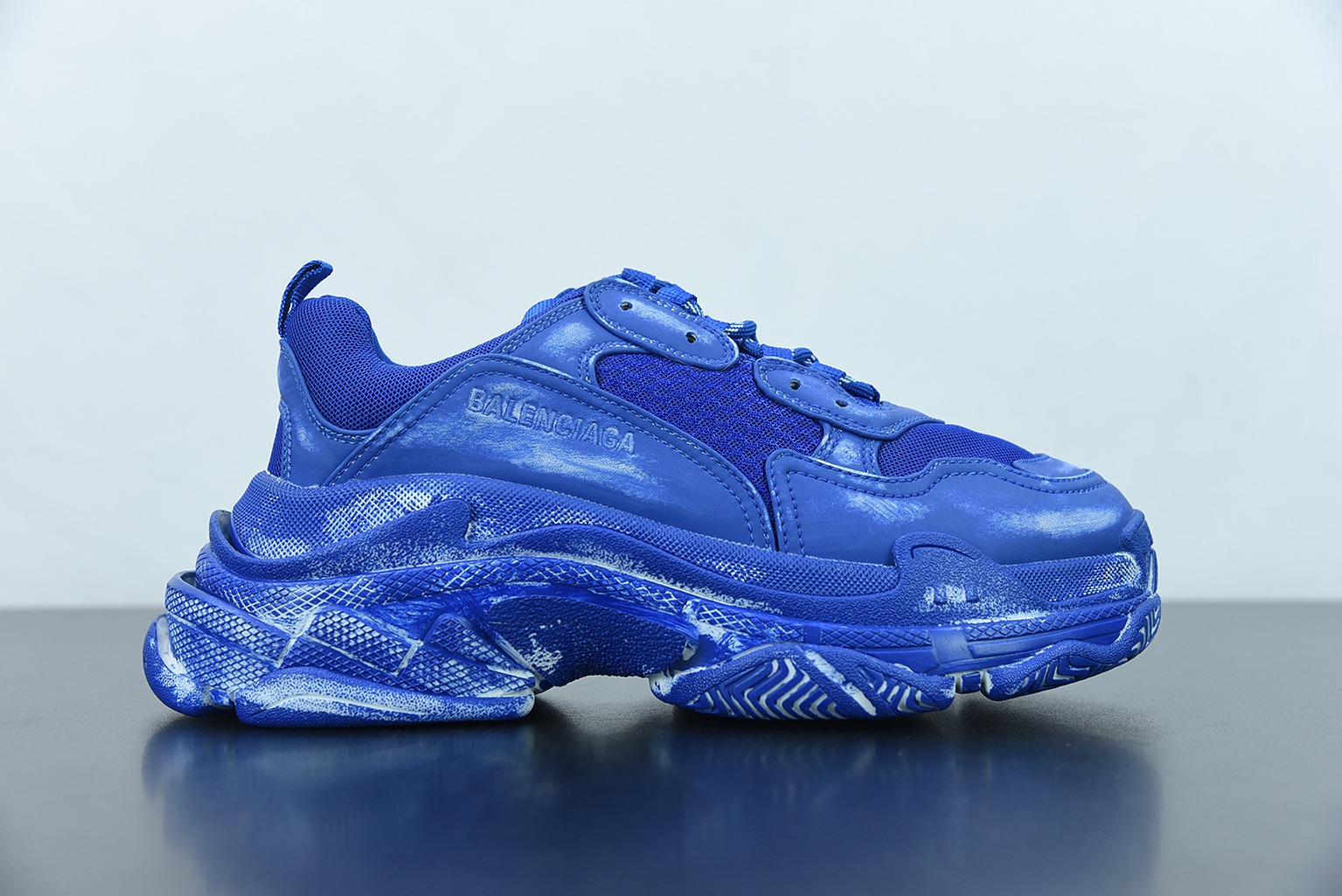 Balenciaga generación color frotar viejo azul Balenciaga Balenciaga 1.0 zapatos de papá retro de primera generación Tam…
