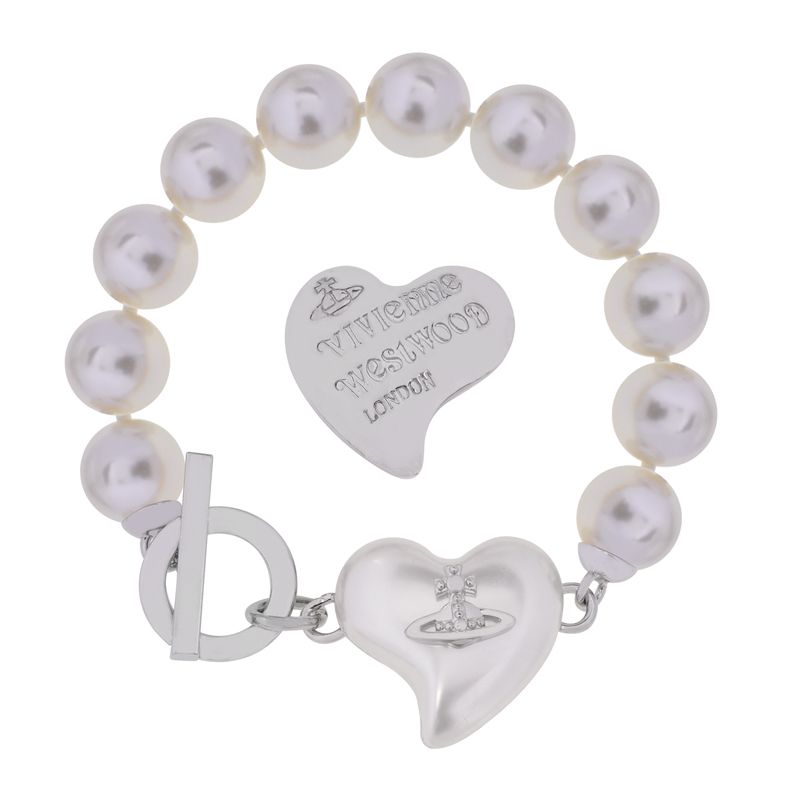 NO:103436,Queen Mother Citizen large resin love bracelet-silver, Queen Mother Citizen bracelet, bracelet19860909西太后大号树脂爱心手链-银色,西太后手链,bracelet,Jewelry