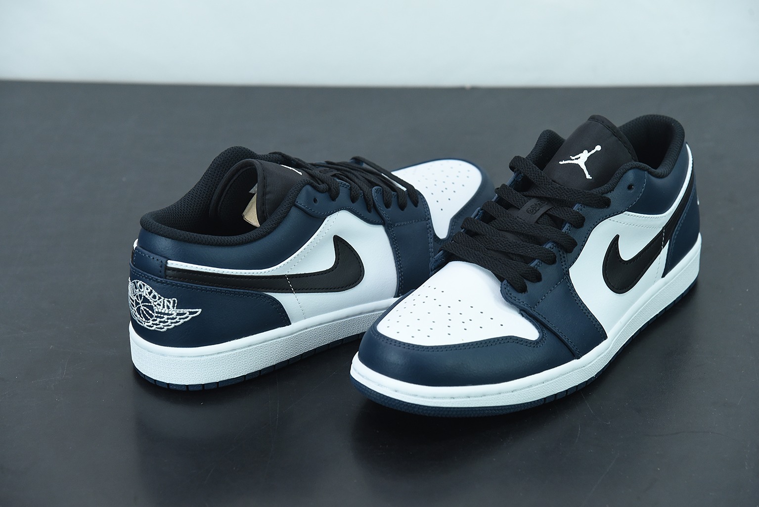Air Jordan 1 Dark Teal AJ1 low 黑曜石 低帮 货号：553558-411