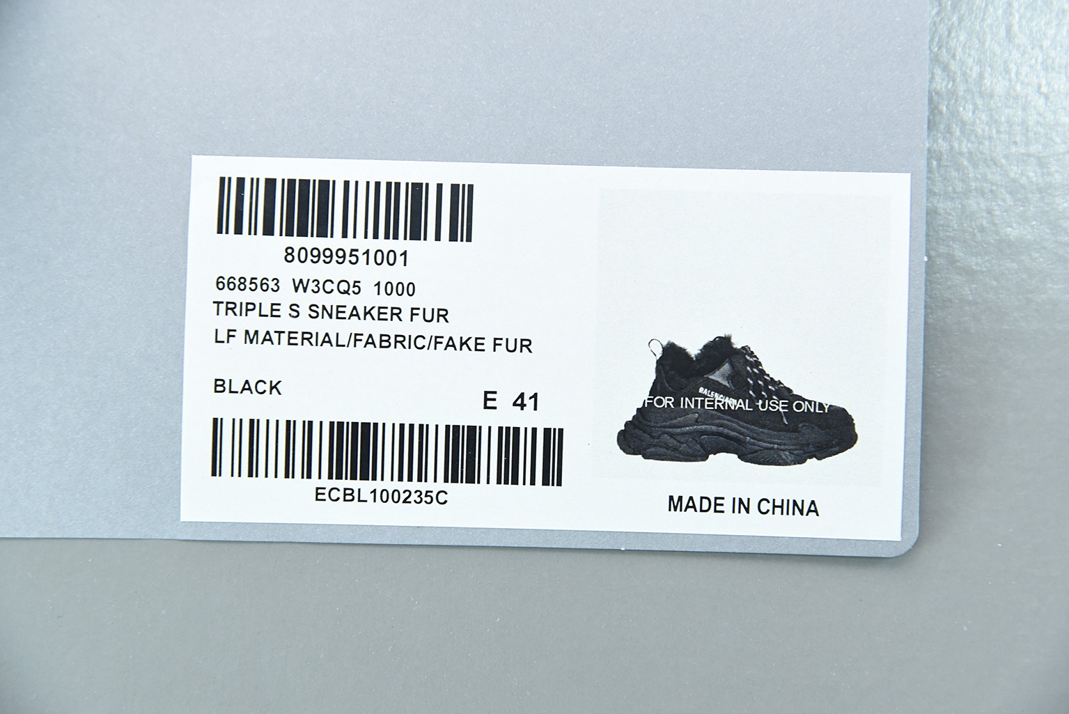 Detalles Balenciaga Generation Black Velvet Balenciaga 1.0 First Generation Retro Dad Shoes Talla: 35-46