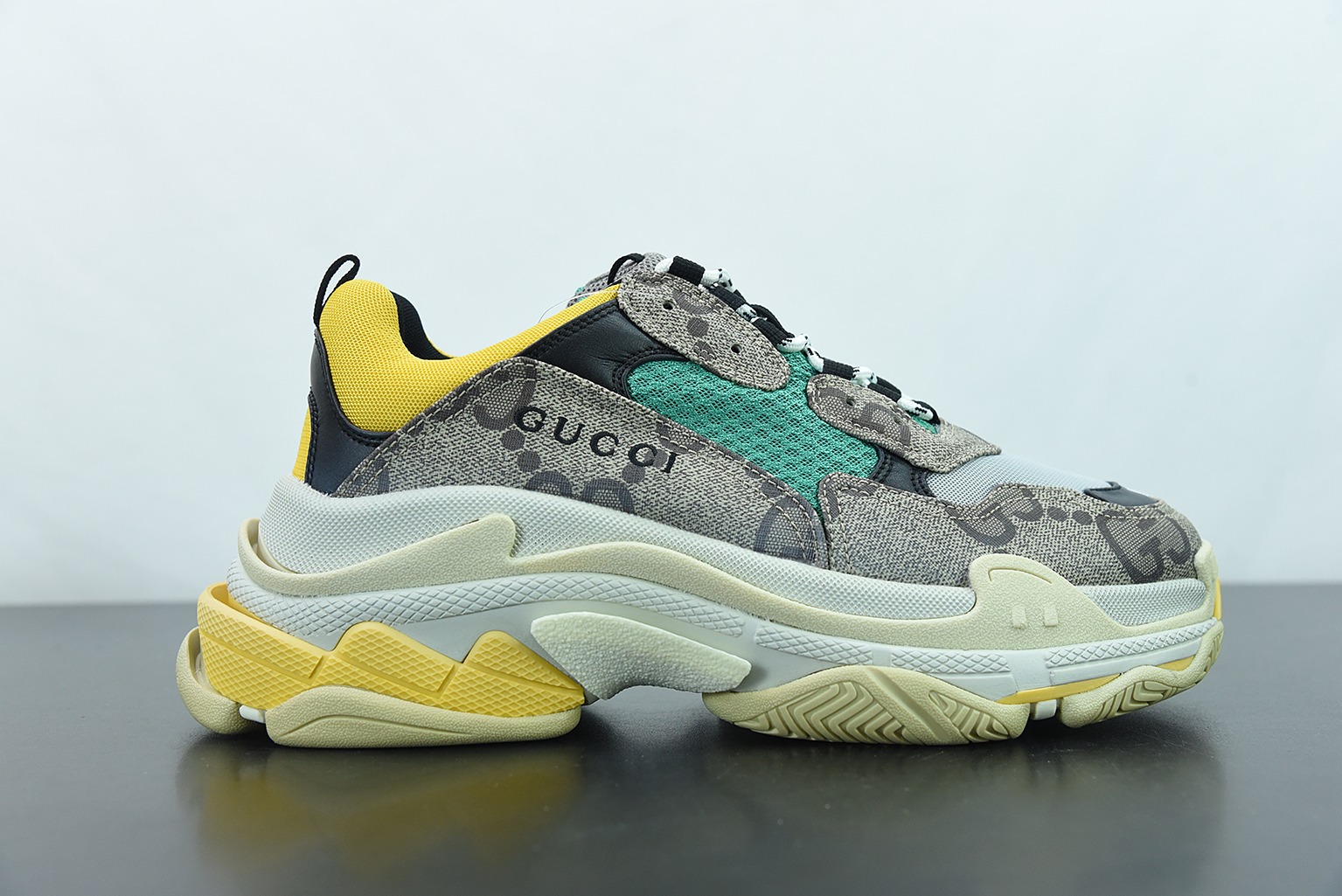巴黎世家一代 古驰联名 Gucci Balenciaga 巴黎世家 1.0 初代 复古老爹鞋
