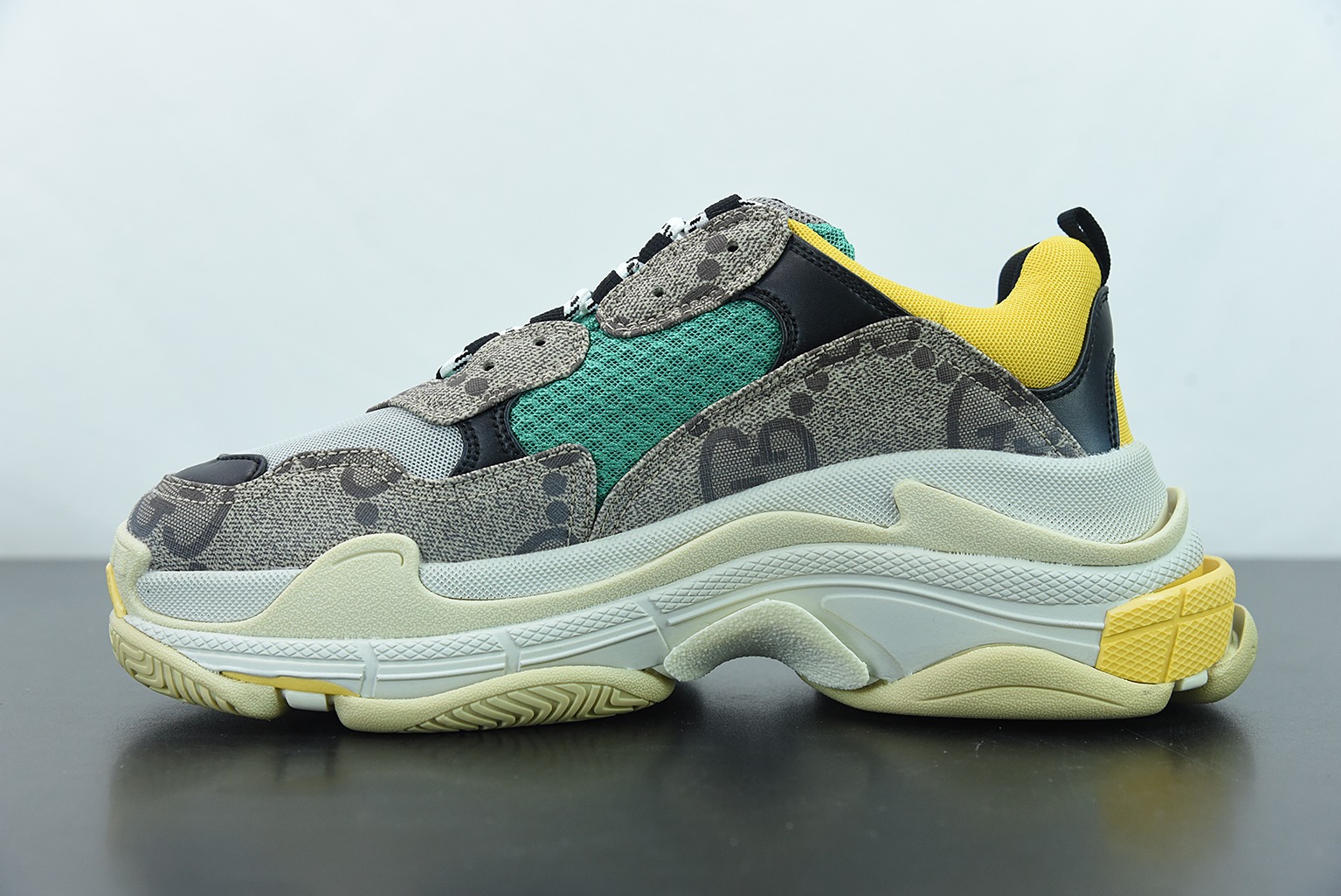 巴黎世家一代 古驰联名 Gucci Balenciaga 巴黎世家 1.0 初代 复古老爹鞋