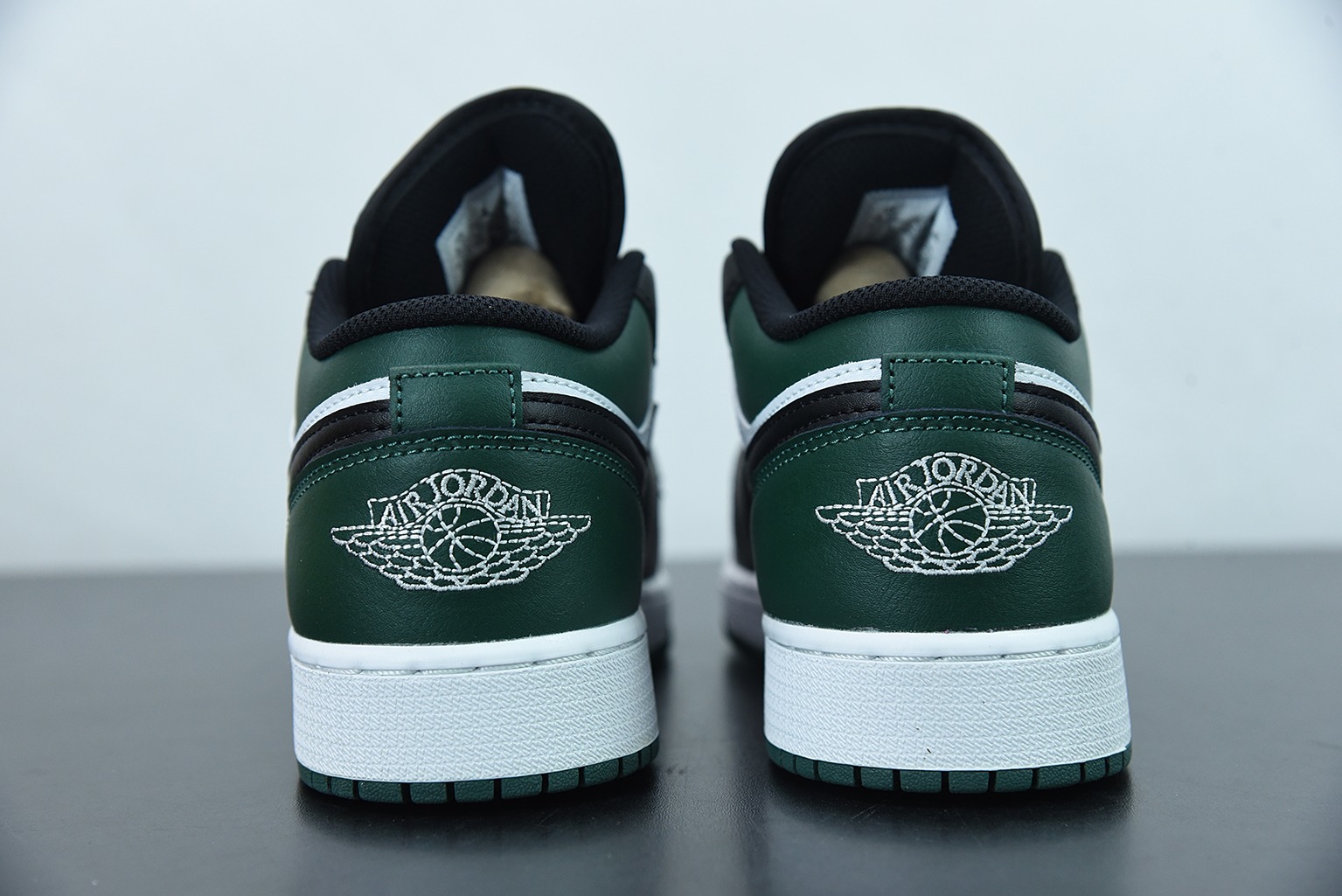 Air Jordan 1 Low 黑绿脚趾 AJ1乔1低帮文化篮球鞋 货号:553558-371
