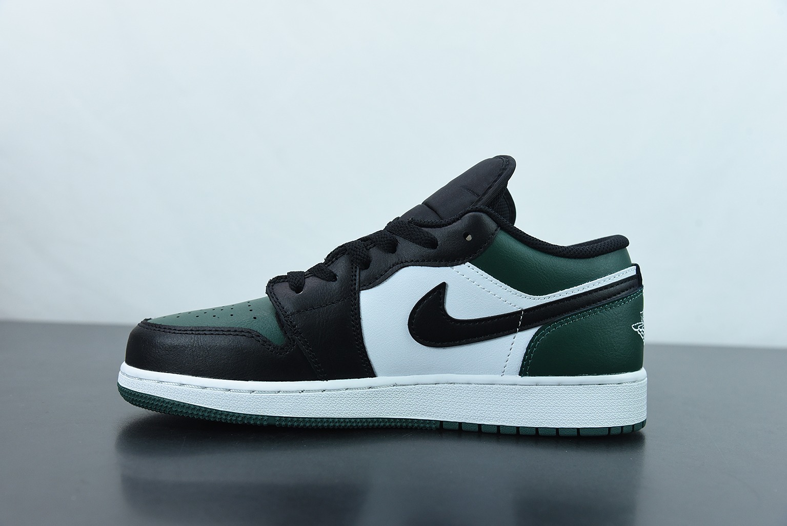 Air Jordan 1 Low 黑绿脚趾 AJ1乔1低帮文化篮球鞋 货号:553558-371