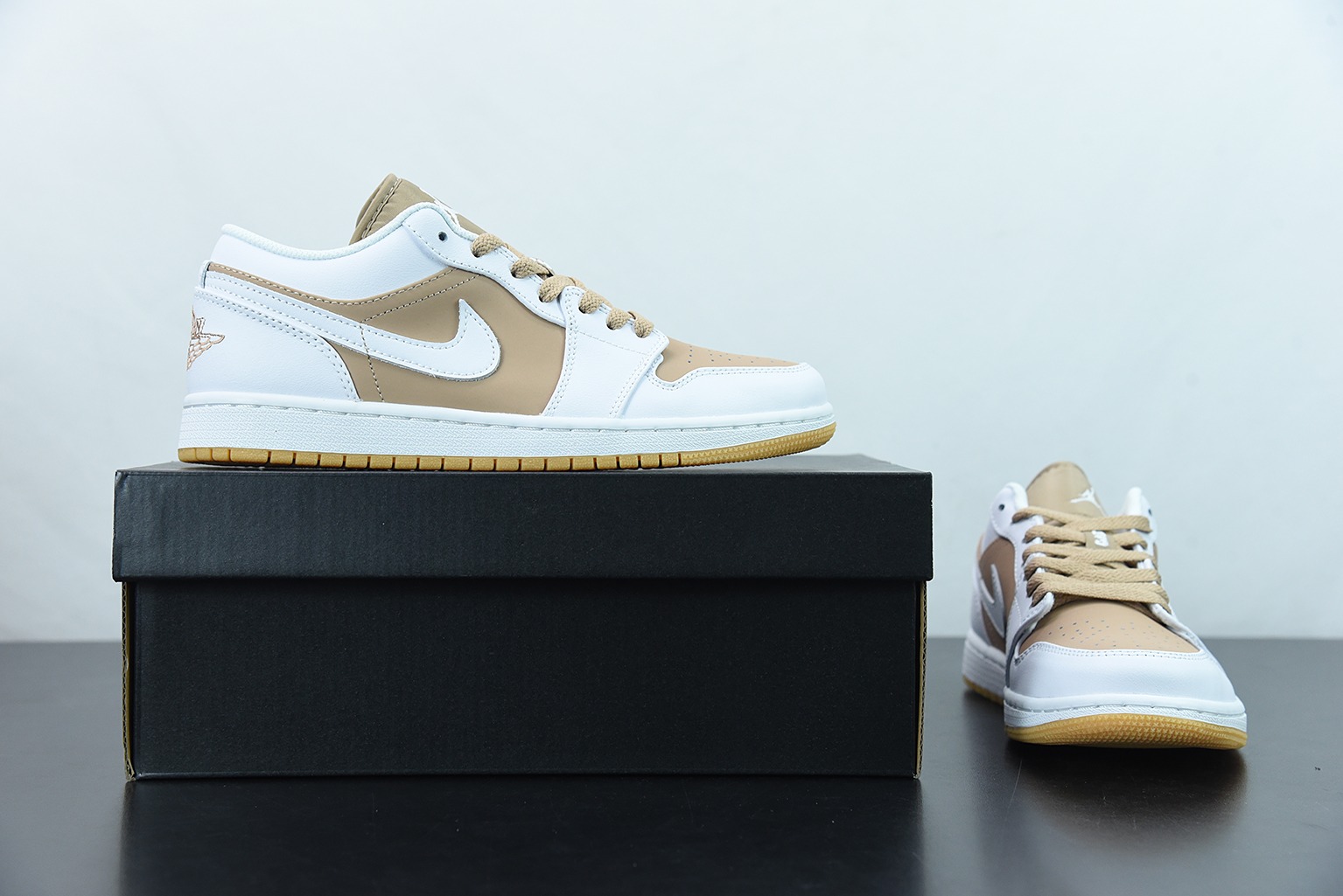 Air Jordan 1 Low "White/Tan" 低帮 白褐 AJ1 货号：DN6999-100