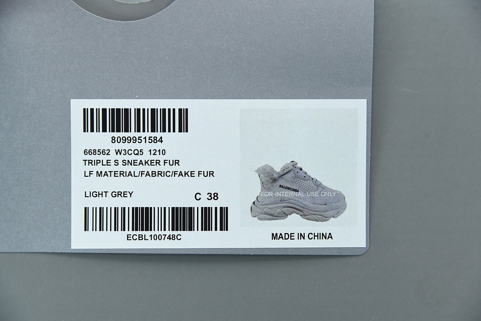 Detalles Zapatos papá generación Balenciaga más lana estilo Balenciaga Talla: 35-46