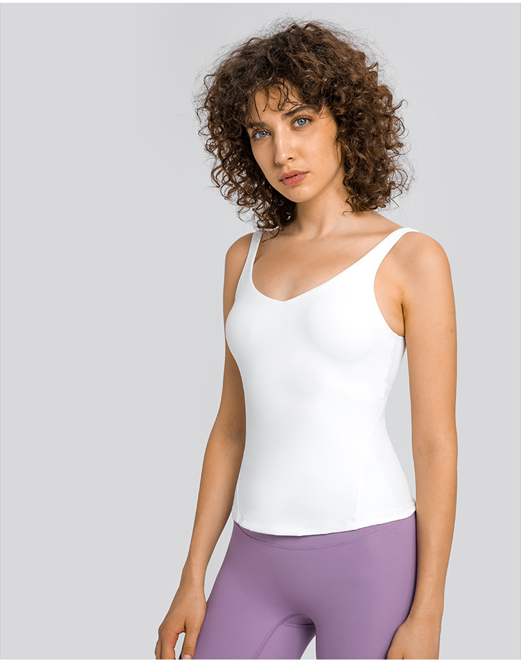 Lululemon U Lulu Tank Top tank studio white yoga