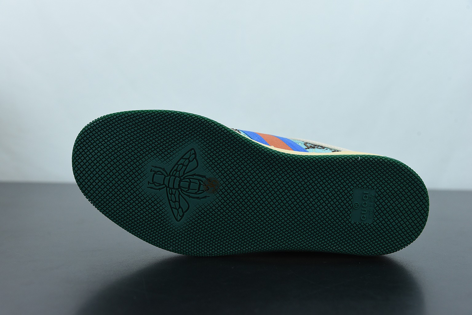 Gucci 2022早春最新水钻款Distressed Screener sneaker古驰小脏鞋
