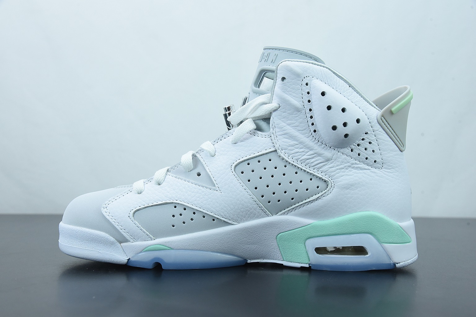 H00G6 Air Jordan 6 “Mint Foam” AJ6 纯原 白薄荷绿色 清新简约 篮球鞋 货号: DQ4914 103