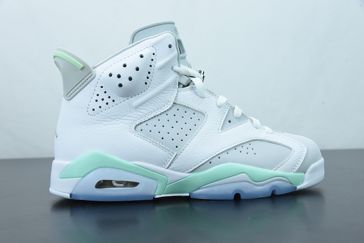 H00G6 Air Jordan 6 “Mint Foam” AJ6 纯原 白薄荷绿色 清新简约 篮球鞋 货号: DQ4914 103