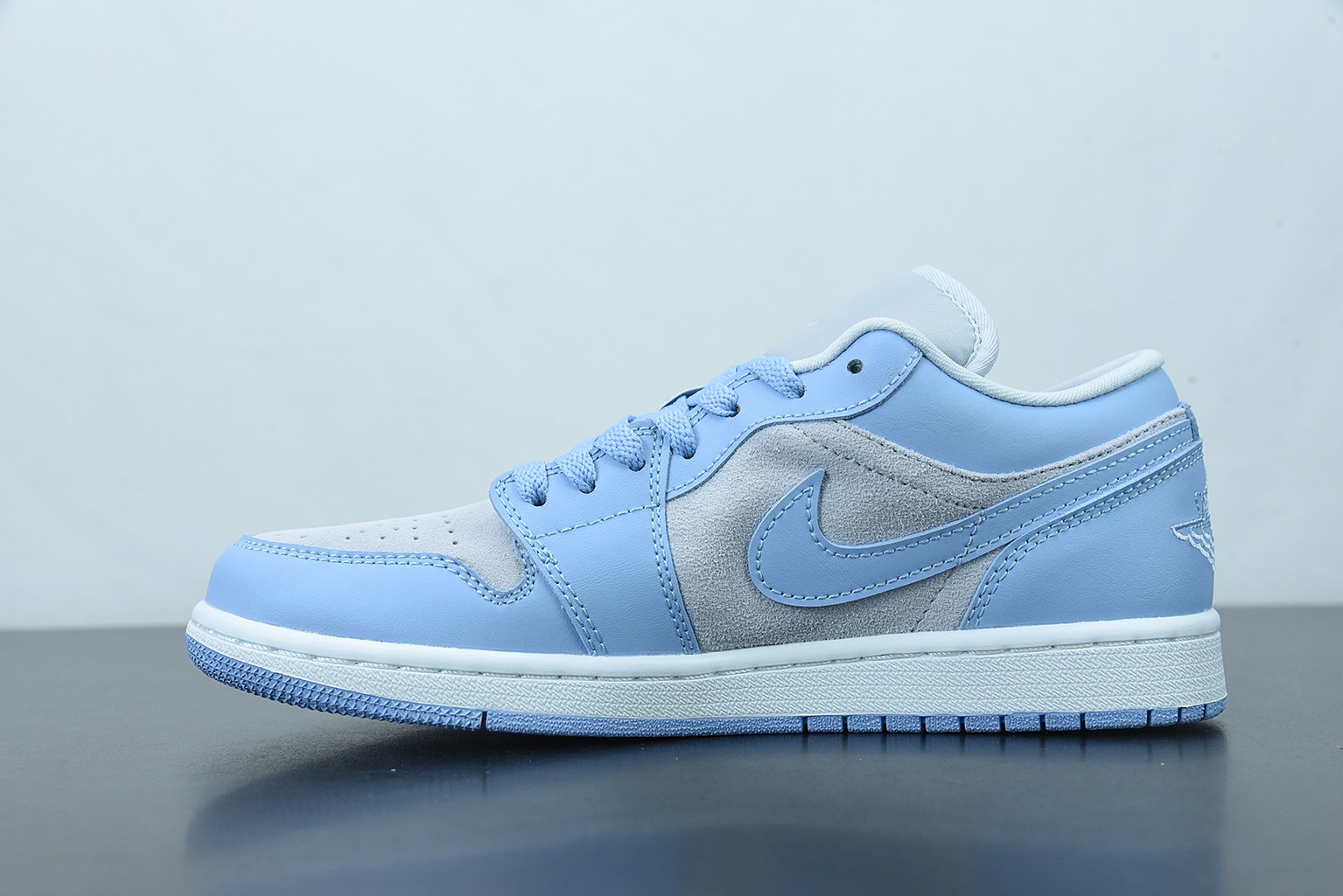 Air Jordan 1 Low AJ1乔1大学蓝 冰蓝灰 低帮休闲板鞋 货号:DC0774-050