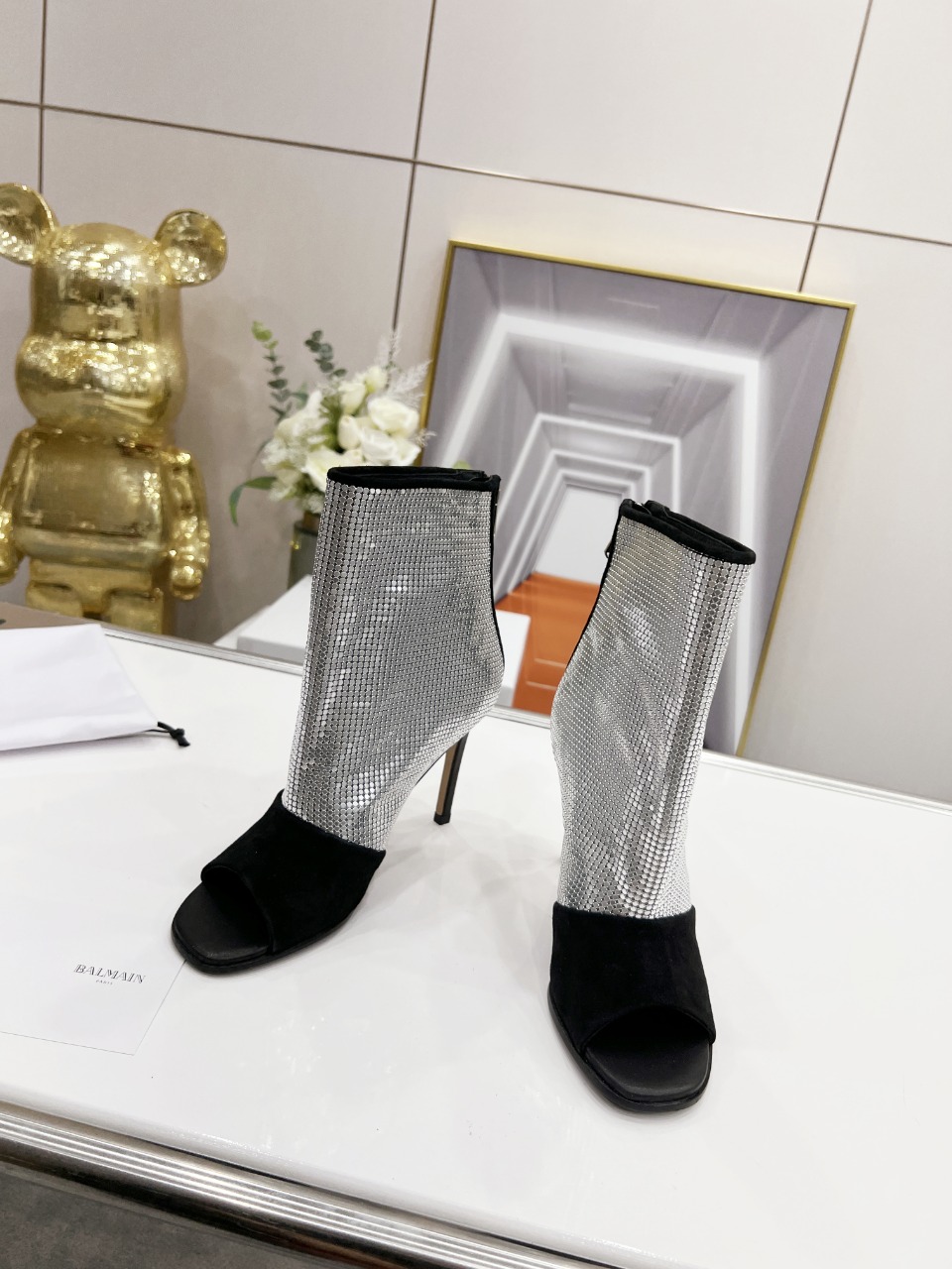Bal*ain巴尔曼春夏最新款走秀款凉靴️法国代购原版回来历经数月全部私模打造确保所有用料材质制作工艺与