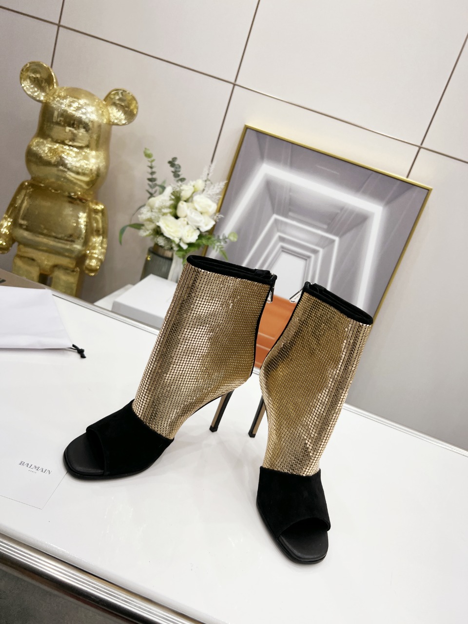 Bal*ain巴尔曼春夏最新款走秀款凉靴️法国代购原版回来历经数月全部私模打造确保所有用料材质制作工艺与