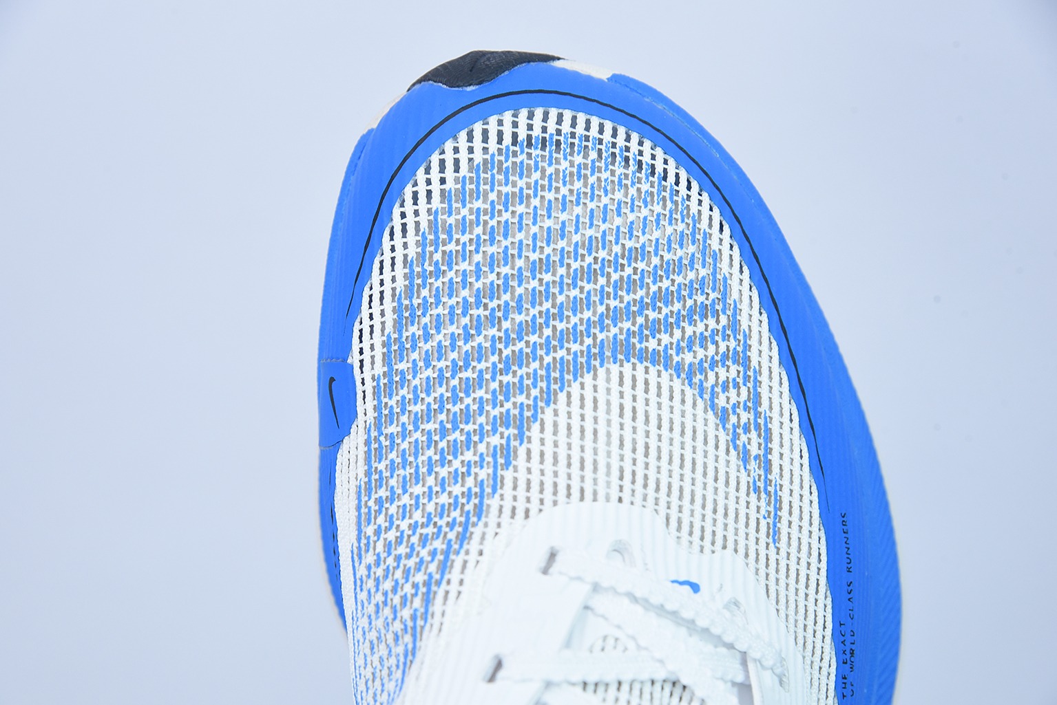 Nk ZoomX Vaporfly NEXT％ 2 马拉松针织面透气运动跑鞋 白蓝 CU4111-102