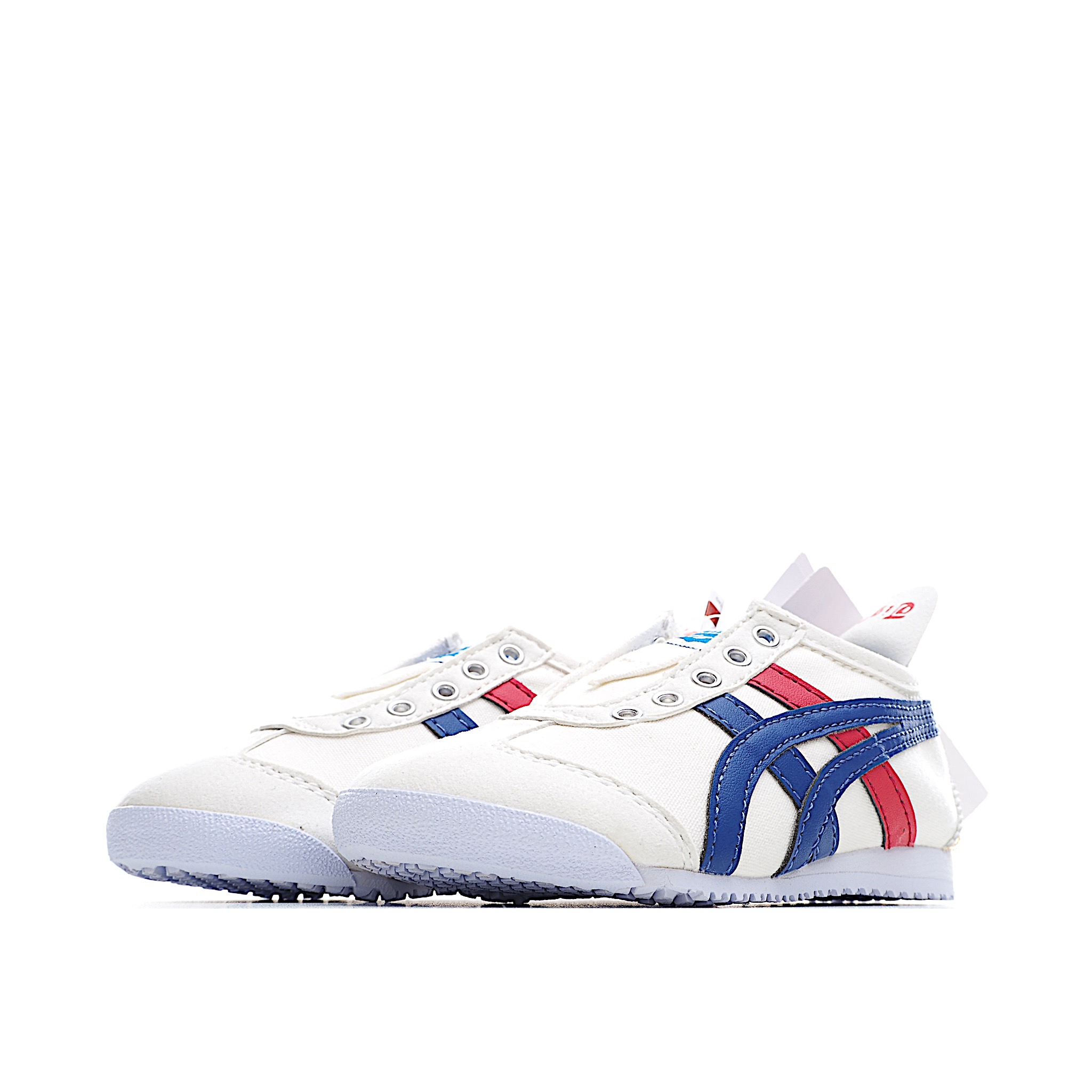 图片[2]-Asics亚瑟士儿童帆布一脚蹬童鞋 超有内涵气质的亚瑟士.. 帆布款也太可爱了吧，一脚蹬款式穿脱超方便，入园太赞啦，不怕撞款，独一无二就是你家娃⭐ 尺码：22.5码–39码-选品中心