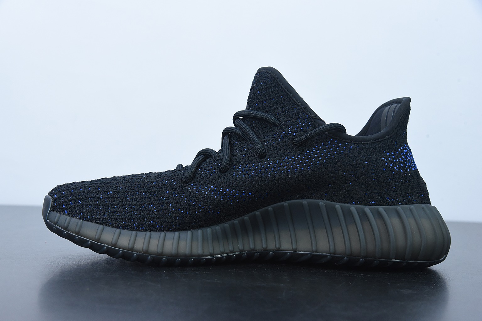 Yeezy Boost 350 V2"Dazzling Blue" 黑蓝 椰子运动跑鞋 官方货号：GY7164