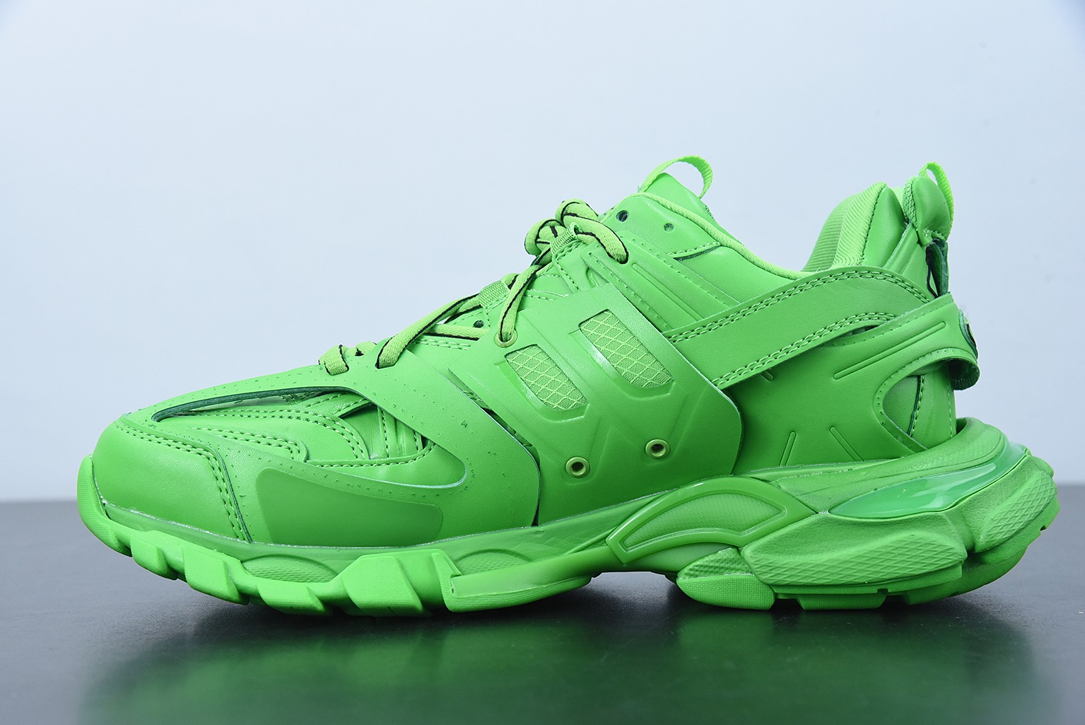 巴黎世家三代 3.0  Balenciaga Triple S 骚绿 绿色户外老爹鞋
