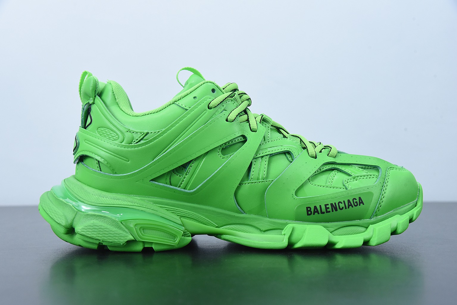 巴黎世家三代 3.0  Balenciaga Triple S 骚绿 绿色户外老爹鞋